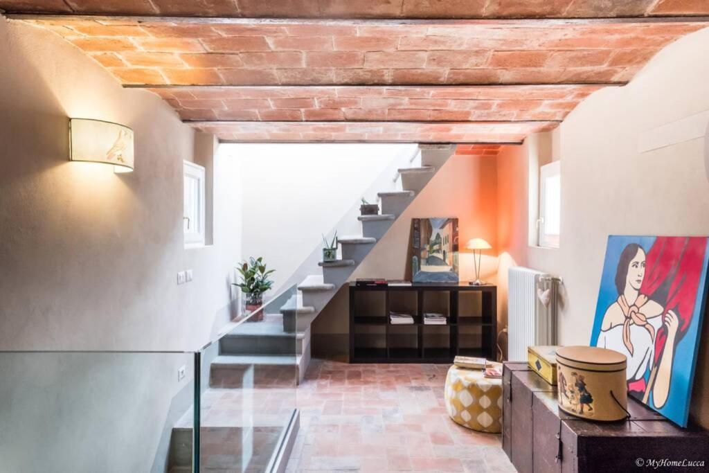 Casa Maria - Attico Di Lusso Vicino Alle Mura 卢卡 外观 照片